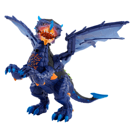 UPC 771171139560 product image for Untamed Legends Dragon - Vulcan (Dark Blue) - Interactive Toy | upcitemdb.com