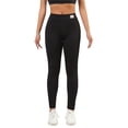 thumbnail image 1 of Leggings Naked-Feel sin costura frontal for mujer, mallas gruesas de cintura alta con forro polar, pantalones de Yoga ajustados de talla grande, 1 of 6