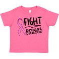 thumbnail image 3 of Inktastic Fight Breast Cancer Pink Ribbon Boys or Girls Toddler T-Shirt, 3 of 5