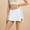 White, variant on Dpytoraw Women's Trouser Skirt Mini Skirt A Line Culottes Summer Skirts Shorts Casual Skirt Party Skort High Waist Casual Skirt Tennis Skirts With Knot Women’s Sequin Party Mini Skirt Black