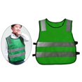 thumbnail image 3 of Hi Vis Child Safety Reflective Vest Waistcoat high visibility reflector vests Traffic Work Cycling Clothes green, 3 of 8