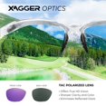 thumbnail image 4 of Gafas Deportivas Polarizadas Xagger para Niños y Jóvenes para Béisbol, 4 of 6