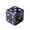 C, variant on Qonioi Natural Crystal Dice 1pc, Polished 6-Sided Gold Pips Dice with Hand-Crafted Edges, Healing D6 Divination Dice for Tarot Table Board Game Ornament