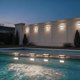 thumbnail image 4 of Luces de escalón para piscina solares, impermeables, LED para jardín exterior, patio y camino, con sensor crepuscular y fácil instalación., 4 of 6