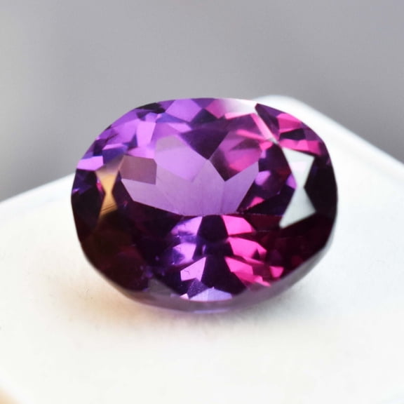 8 Ct Natural Alexandrite Color Change Oval Cut CERTIFIED Loose Gemstone