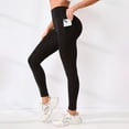 thumbnail image 2 of COMVALUE Leggings for Women High Waisted, Buttery Soft Yoga Pants, Non See Through Light Tummy Control Athletic Pants Black XL, 2 of 4