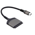 thumbnail image 3 of Cable adaptador de disco duro USB 3,0/tipo C a SATA de 23cm útil para disco duro SSD de 2,5 pulgadas, 3 of 9