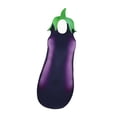 thumbnail image 4 of Disfraz de Halloween novedoso, suave y transpirable, ideal para fiestas y actuaciones. Niños con forma de berenjena, 4 of 9