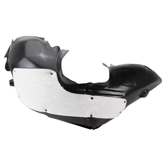 TRQ Front Right Inner Fender Liner Black Passenger Side Fits Select 2016-2018 Ford Focus FO1249182