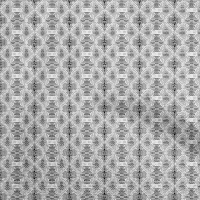 oneOone Silk Tabby Gray Fabric Asian Kilim Sewing Craft Projects Fabric Prints By Yard 42 Inch Wide