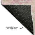thumbnail image 5 of Addison Rugs Mayfield Premium Machine Washable Transitional Abstract Pink Rectangle Rug, 9' x 12', 5 of 6
