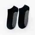 thumbnail image 6 of OUSITAID 4 Pairs Non Slip Grip Socks Yoga Pilates Hospital Socks Sticky Grippers for Men Women, 6 of 6