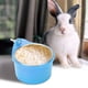 thumbnail image 4 of Comedero para loros Blue Bird de fácil instalación, doble taza de agua y comida para pájaros domésticos, 4 of 8
