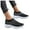Black, variant on Oyedens Tennis Walking Shoes for Women Rhinestones Sock Shoes with Arch Support Athletic Running Shoes