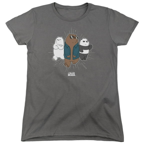 We Bare Bears - Jacket - Women's Short Sleeve Shirt - XX-Large