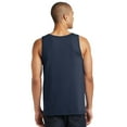 thumbnail image 5 of Gildan Ultra Cotton Tank Top for Men, Classic Fit Bound Neck Sleeveless Tank for Comfort, Navy, 2XL, 5 of 5