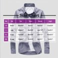 thumbnail image 3 of Jjayotai George Shirts for Men, Men's Casual Business Shirt, Button Long Sleeve Sleeve Lapel Top with Pocket, Mens Tees, 3 of 3