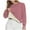 Brown, variant on Yievot Women's Sherpa Lined Sweatshirts Oversized Fleece Thermal Pullover Casual Striped Crewneck Sweatshirt Winter Warm Tops