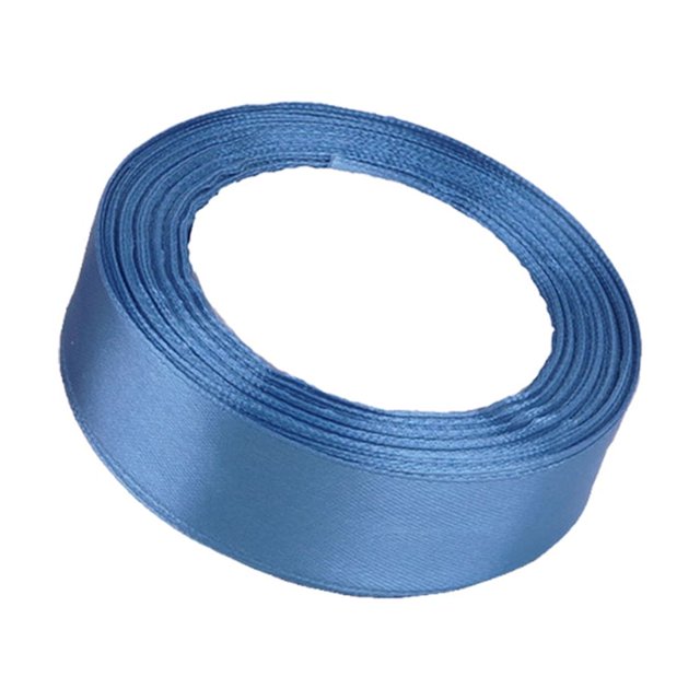 Gift Ribbon Wedding Decorations Clothes Making Supply DIY Craft Accessories Light-weight Polyester Ribbons for Ornaments Light Blue 36