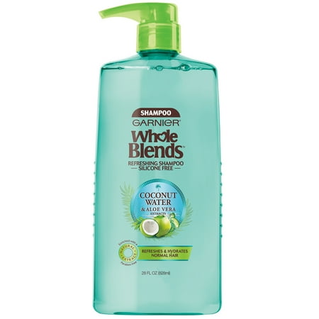 Garnier Whole Blends Hydrating Shampoo with Coconut Water & Aloe Vera Extracts, 28 fl. oz.