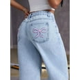 thumbnail image 5 of Jeans for Women Wide Straight Leg High Waisted Stretchy Baggy Jeans Fashion Loose Denim Pants Fall 2025, 5 of 9