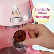 Disneys Style Collection Pretend Play Espresso Maker Realistic Sounds and Lights Fits Age Group 3+