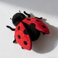 thumbnail image 7 of Lifelike Ladybug Stuffed Animal Insect Pillow Dolls Cute Soft Ladybug Plush Toys Holiday Decor Gifts, 7 of 7