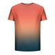 thumbnail image 5 of Mens Casual Pantalones Cortos Raya Impresión Suéter Fitness Deportes Camiseta, Poliéster Cuello Redondo Blusa para Al Aire Libre, Diario Y Primavera Verano Desgaste, 5 of 5