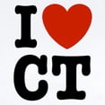 thumbnail image 2 of CafePress - I Love CT Infant Bodysuit - Baby Light Bodysuit, Size Newborn - 24 Months, 2 of 4