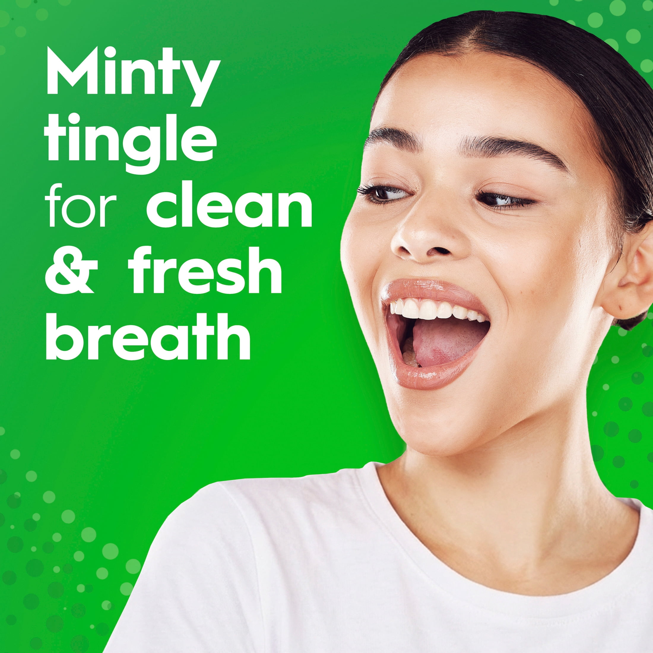 Crest Mouthwash, Scope Outlast Mouthwash, Fresh Mint Mouth Rinse, 1L, 2 pack