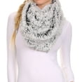 thumbnail image 2 of Abhy Soft Fall Winter Furry Infinity Wrap Scarf, 2 of 5