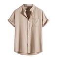 thumbnail image 1 of Birdeem Chemise Décontractée à Manches Courtes pour Hommes, 1 of 9