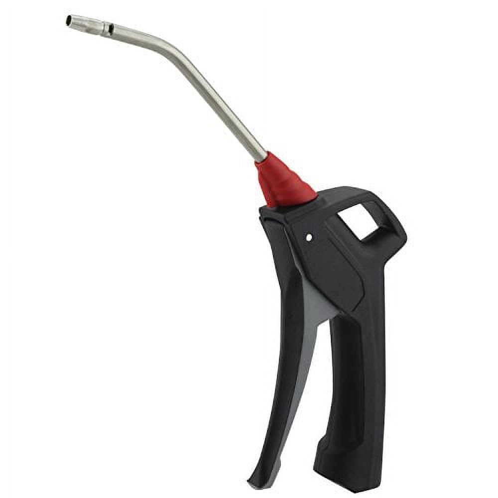 Milton (4-Piece) KWIK-CHANGE® PRO Series Pistol Grip Air Blow Gun & Universal Tip Kit - 5" Safety Tip Nozzle -235 Max PSI
