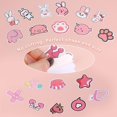 thumbnail image 5 of 50 Piezas Pegatinas Rosadas Decorativas TUNC de Vinilo Impermeables Kawaii para Scrapbooking, 5 of 5