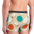 thumbnail image 6 of Cauagu Vintage Bowling Print Boxer Briefs for Men,Comfortable Breathable Men's Underwear Moisture Wicking Underpants -Medium, 6 of 8