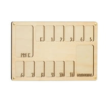 ZLBDYG School Picture Frame Pre-k to 12, School Years Picture Frame K-12, Custom Name for Wooden School Photo Frame K-12, Pre-K Graduation Photo Frame Gift, 14 Photos