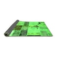 thumbnail image 2 of Ahgly Company Indoor Square Patchwork Green Transitional Area Rugs, 8' Square, 2 of 4