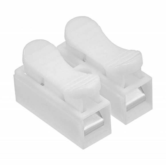 Clearance! 50Pcs Spring Quick Connector Wire New Quick Wire Cable Connectors Electrical Cable Connectors Block Upgrade Spring Clamp Terminal Cable Clamp Connector for Home Appliances Multi-Color