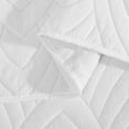 thumbnail image 7 of THD Winston - 3 Piece Full Queen Size Quilt Set, Lightweight Queen Bedspread Coverlet Set (Full/Queen, White), 7 of 7