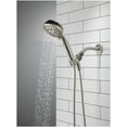 thumbnail image 3 of Delta Power Drench H20Kinetic Technology Brushed Nickel Hand Shower - 75536SN, 3 of 6