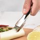 thumbnail image 3 of Muyoka Cuchillo de cebolla verde picado de acero inoxidable, herramienta de cocina, cubiertos, cortador de verduras, cortador de ceboll铆n afilado, cuchillo triturado, 3 of 7