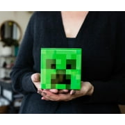 Minecraft Creeper Tin Storage Box Cube Organizer with Lid | 4 Inches