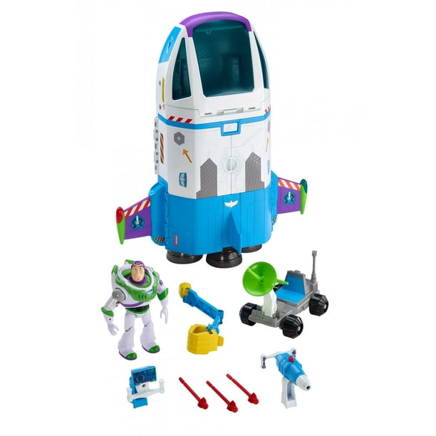 Disney Pixar Toy Story Buzz Lightyear Space Command Playset Walmart Com Walmart Com