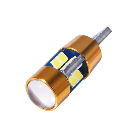 Riwesomey Luz de matrícula de coche de 15W, bombilla de señal de lectura Exterior automotriz Universal, equipo de iluminación brillante para automóvil Bombillas para automóviles Luz azul hielo Riwesomey VI018365-04