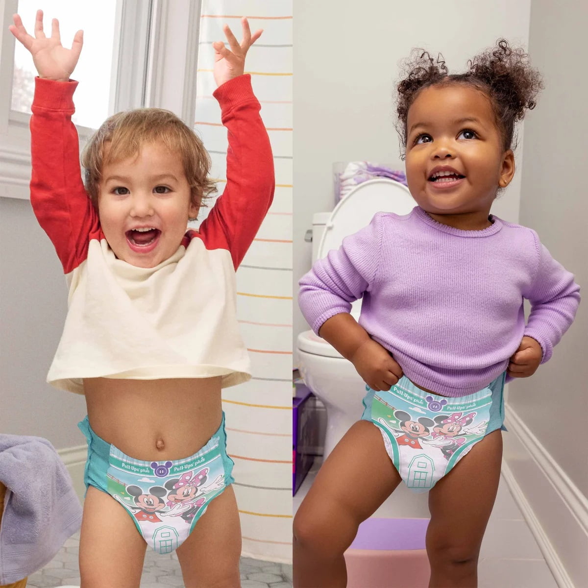 Huggies Pull-Ups Unisex Training Pants, 2T-3T (18-34 Pounds), 128 Count