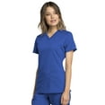 thumbnail image 4 of Cherokee Workwear Revolution Tech Women's Scrubs Top V-Neck WW770AB, 4 of 5