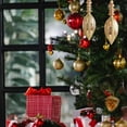 thumbnail image 4 of Adornos navideños, regalos navideños, 2 piezas de adornos para árbol de Navidad, accesorios para decorar, suministros de decoración navideña, decoraciones festivas, 4 of 6