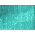 thumbnail image 1 of Ahgly Company Machine Washable Indoor Rectangle Abstract Turquoise Blue Contemporary Area Rugs, 7' x 10', 1 of 4