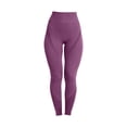 thumbnail image 7 of Outfmvch Yoga Pants Pantyhose for Women Thermal Leggings Wide Leg Pants Workout Leggings for Women Seamless Leggings Wide Leg Sweatpants Women Purple M, 7 of 7