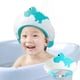thumbnail image 1 of Baby shower cap Children's shampoo cap Baby hair wash cover Adjustable bath towel Bath cap Dinosaur blue, 1 of 4